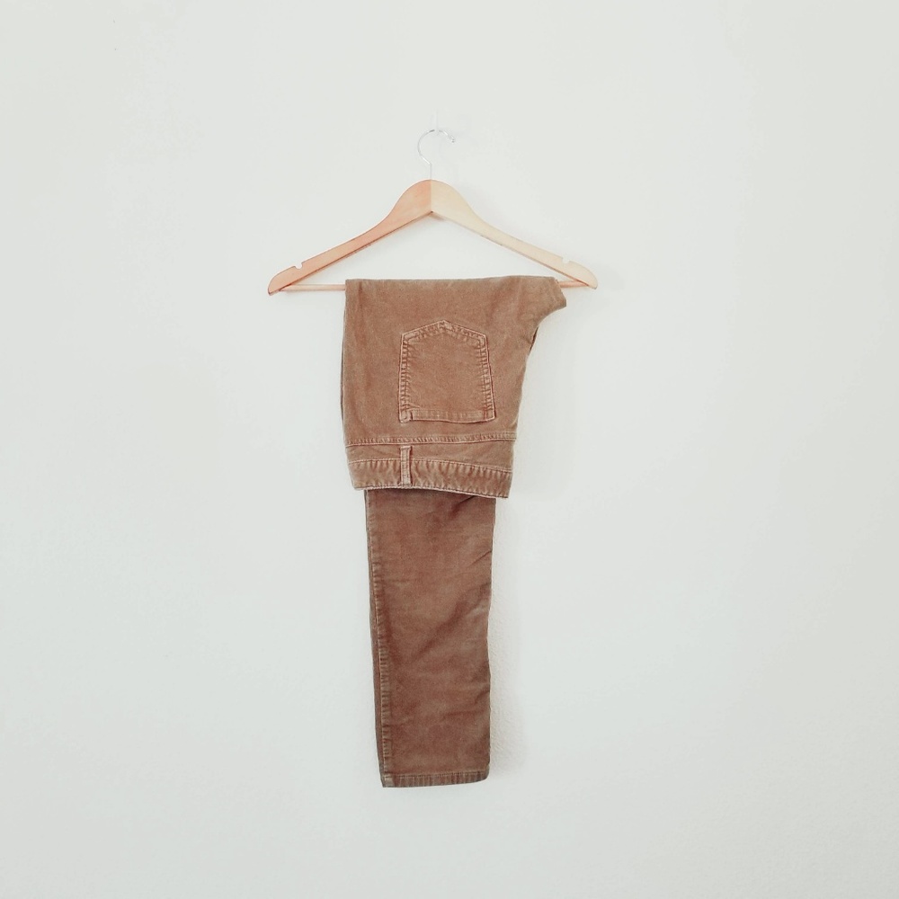 MOSSIMO Slim Corduroy Camel Tan Pants, Size 13